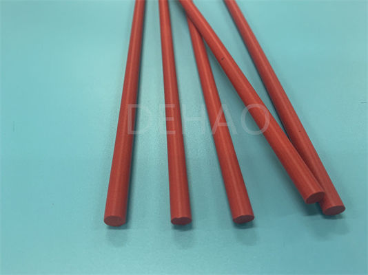 赤いPTFEは棒の温度の抵抗ガラス満たしたPTFE棒を突き出た