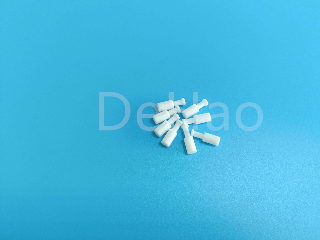 バージンPTFEの絶縁体CNCは同軸RFのアダプターを薮で囲む洗濯機を機械で造った