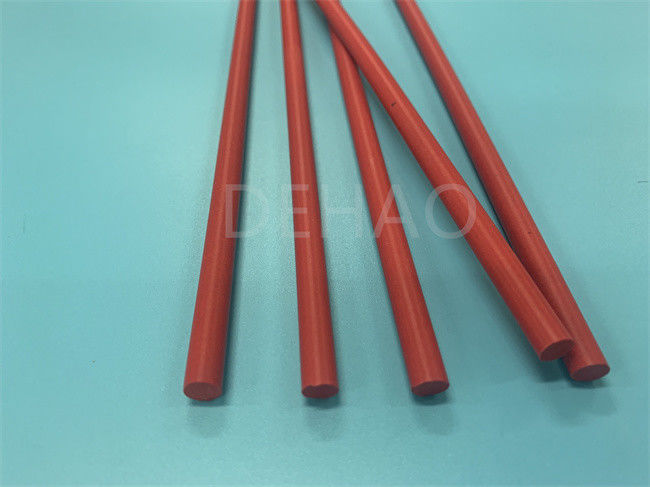赤いPTFEは棒の温度の抵抗ガラス満たしたPTFE棒を突き出た